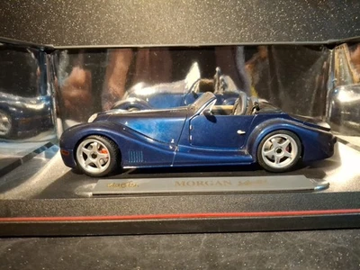 Morgan Eight Blue Diecast Car 1/18 Maisto - Image 1 of 4