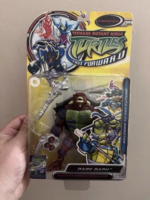 Playmates TMNT Dark Raph Fast Forward Figure MOC Ninja Turtles 2008 New - Image 1 of 4