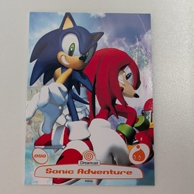 Sonic Adventure Kuckles Sega Dreamcast Trading Card #050 Limited Run Games Card