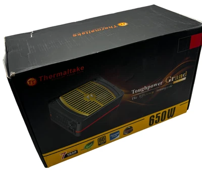 THERMALTAKE TPG-650AH3FCG TOUGHPOWER 650W GRAND FULLY MODULER POWER SUPPLY 🎯 - Image 1 of 4