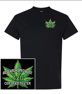 Marijuanna T-Shirt Weed 420 Buds Doobie Cananbis - Picture 1 of 5