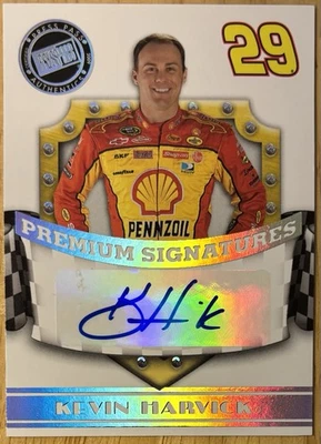 2009 Press Pass Premium Signatures Kevin Harvick Autograph Auto #NNO - Image 1 of 2