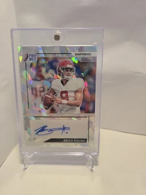 2022 Leaf Pro Set Bryce Young Auto Silver Crystal #30 /30 #PA-BY1 BOOKEND - Image 1 of 3