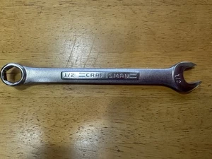 Craftsman Combination Wrench VA-44385 1/2" 6pt USA - Picture 1 of 3