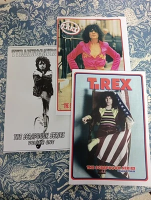 Set Of 3 Marc Bolan / T. Rex Fan Club Scrapbooks - RARE - Image 1 of 4