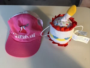 BABW Build a Bear Zubehör Geburtstag Mütze & Karneval Kreuzfahrt Baseball Cap Set - Bild 1 von 10