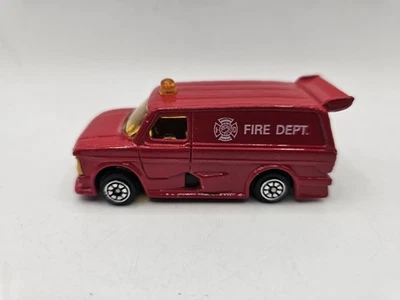 Unbranded Red Fire Department Diecast 1:64 - Image 1 of 4