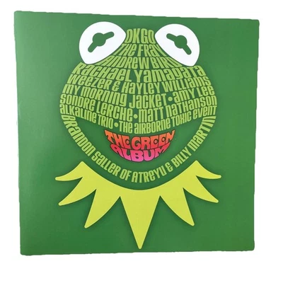 The Muppets Green Album LP 2025 Green Vinyl Record VG+/NM - Image 1 of 4