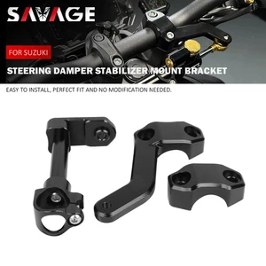 Soporte de montaje estabilizador amortiguador de dirección para Suzuki GSX-8S 2023-2025 GSX8S 2024 - Imagen 1 de 9