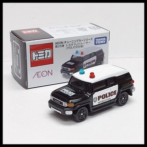 TOMICA AEON VOL.28 TOYOTA FJ CRUISER POLICE CAR 1/66 TOMY NEW 85 2016 - Picture 1 of 9