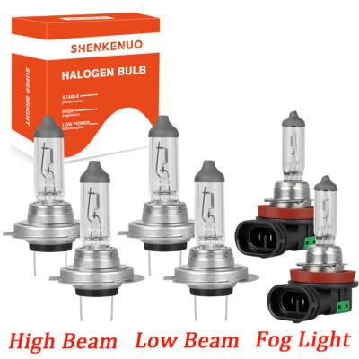 Combo de faros halógenos altos bajos antiniebla para BMW 528i 535i 550i 08-2010 Foto 1 de 4