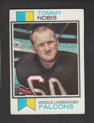 1973 Topps #385 Tommy Nobis VGEX Falcons 156112 - Image 1 of 2