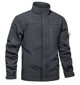 Mens Tactical Jacket Softshell Waterproof Cargo Work Jacket Outdoor Hiking Coats - Picture 1 of 47