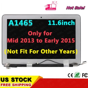 for Apple MacBook Air 11.6 A1465 EMC 2631 2924 LCD Screen Assembly 2013-2015 New - Picture 1 of 5