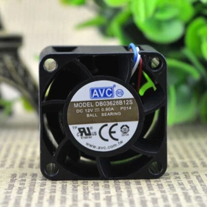 AVC DB03628B12S 3628 12V 0,80A 3,6CM Grande Volume Aria Ventola di Raffreddamento Piccola Violenza - Foto 1 di 5