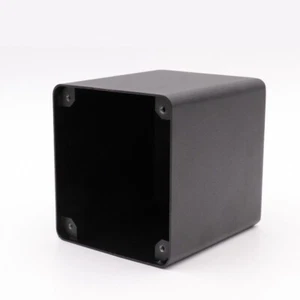 1pc 110x100x115mm Black Iron Transformer Cover Protect Chassis Enclosure Case - Picture 1 of 4