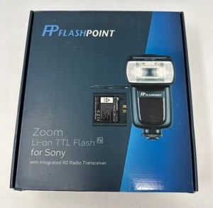 Flashpoint Zoom Li-ion R2 TTL On-Camera Flash Speedlight for Sony #FPLFSMZLSOV2 - Picture 1 of 5