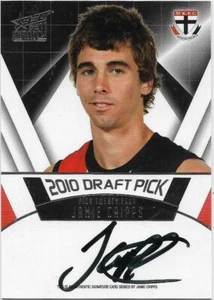 2011 Infinity Draft Signature (DPS24) Jamie CRIPPS St Kilda Un-numbered :::: - Picture 1 of 2