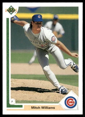 Mitch Williams 1991 Upper Deck #173 Chicago Cubs - Image 1 of 2