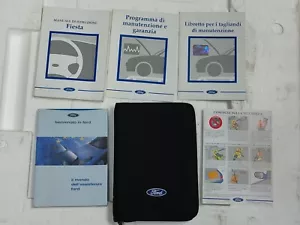 Libretto Uso e Manutenzione FORD FIESTA anno 2002 con custodia originale - Foto 1 di 11