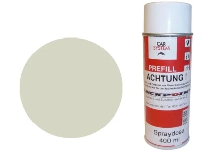 1x spray de color 400 ml 1K pintura de coche RDA blanco pastel brillo blanco IFA z:n. Trabant - Imagen 1 de 2