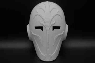 Máscara realista de la Guardia del Templo Jedi - Hágalo usted mismo impresión 3D Foto 1 de 4