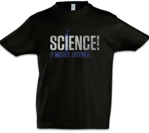 Science It Works Boys T-Shirt Chemist Chemistry Fun Geek Nerd Scientist Teacher - Picture 1 of 1