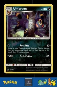 2018 Pokemon SM Lost Thunder 120/214 Umbreon Reverse - Bild 1 von 3