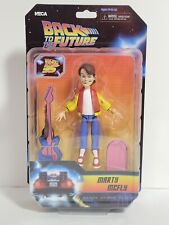 Back to the Future 6” Scale Action Figure - Marty Mcfly NECA Guitar & Hoverboard