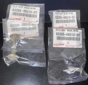 2008-2013 Toyota Highlander Headliner Clip 63395-48010-E0 (QTY: 4 pcs) - Picture 1 of 3