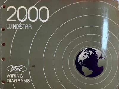 NUEVO NOS Ford manual de servicio de fábrica: Ford Windstar 2000 diagramas de cableado Foto 1 de 4