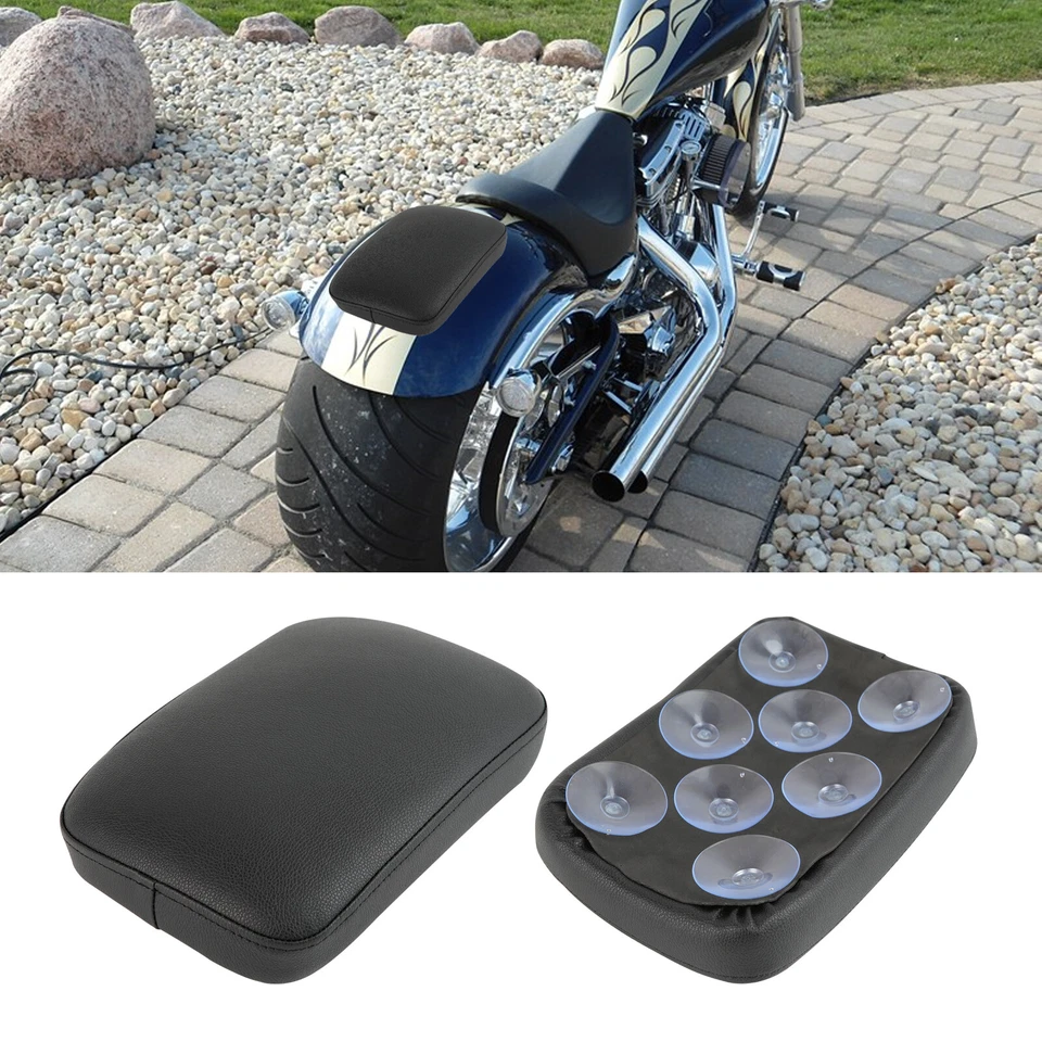 Cojín de asiento de pasajero para Big Dog Bulldog + 8 ventosas Foto 1 de 4