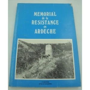 Mémorial de la résistance en Ardèche 1994 Association des anciens combattants - Imagen 1 de 3