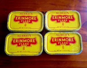 4 x VINTAGE TOBACCO TINS MURRAY'S ERINMORE FLAKE TOBACCO TINS x 4 - BUY IT NOW - Picture 1 of 3