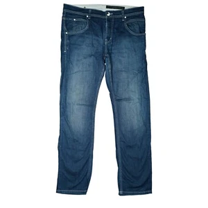 Gabba Nerak Herren Jeans Hose stretch slim straight Leg Gr 50 W34 L32 34/32 Blau - Bild 1 von 5
