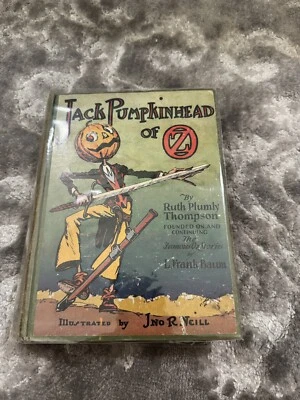 Jack Pumpkinhead of Oz, Ruth Plumly Thompson, Reilly & Lee, B&W, c1929 Foto 1 de 4