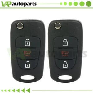 2 For Kia Sportage 2012 2013 Remote Car Keyless Entry Key Fob 3 Buttons - Picture 1 of 9
