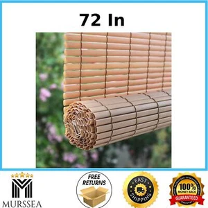 Outdoor Sun Shade Blind Roll UP Cordless Patio UV Window Protection Reduce Heat - Picture 1 of 8
