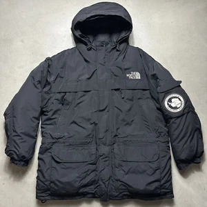 The North Face Down Parka McMurdo Station Black Puffer Expedition Coat Mens XXL - Picture 1 of 6