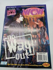 Revista de lucha libre vintage WCW nwo edición 34 diciembre 1997 Sting Hulk Hogan - Imagen 1 de 2