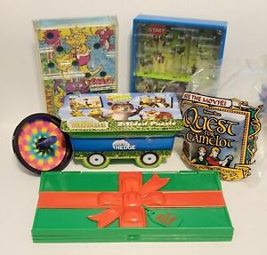 Lot 6 Wendy’s Kids Meal Toys Dino Over the Hedge Elf Quest for Camelot