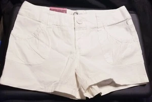KOHL'S NEU So MÄDCHEN GRÖSSE 7 WEISSE SHORTS VERSTELLBARE TAILLE NEU MIT ETIKETT ⬆️ (NJC) - Bild 1 von 8