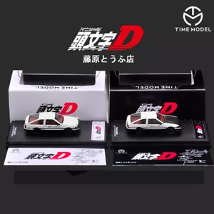 Time Model 1:64 Model Car Initial D TOYOTA AE86 TRUENO Classical Collection - Picture 1 of 8