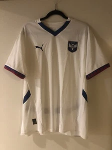 Serbia National Team 24/25 Puma DryCell Away Soccer Jersey Shirt Kit NWT Medium - Picture 1 of 8