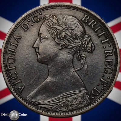 Great Britain 1868 Farthing 1/4d GB3627 - Image 1 of 2