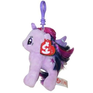 Sparkle TY MLP Beanie Baby : TWILIGHT SPARKLE  w/Glitter Hairs : - Bild 1 von 2