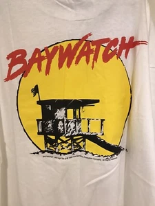 1995 Baywatch TV Show PROMO T-Shirt  SIZE XL Made in USA Unworn - Picture 1 of 5