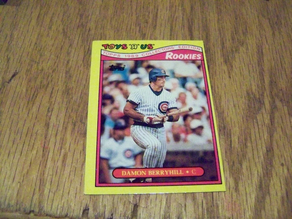 DAMON BERRYHILL  1989 TOYS''R''US COLLECTOR'S EDITION ROOKIES BASEBALL CARD #4 - Image 1 of 1