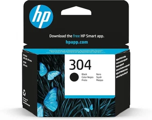 304 Nero, N9K06AE, Cartuccia Originale Da 120 Pagine, Compatibile Con Stampanti - Foto 1 di 12