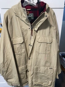 Vintage Woolrich Mountain Chore Jacke Wolldecke kariert gefüttert Herren XXXL - Bild 1 von 5